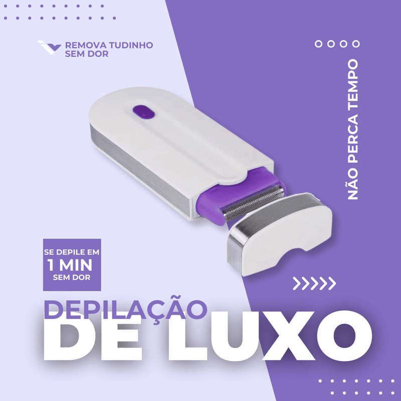 Depilador Feminino Epilux [INDOLOR]