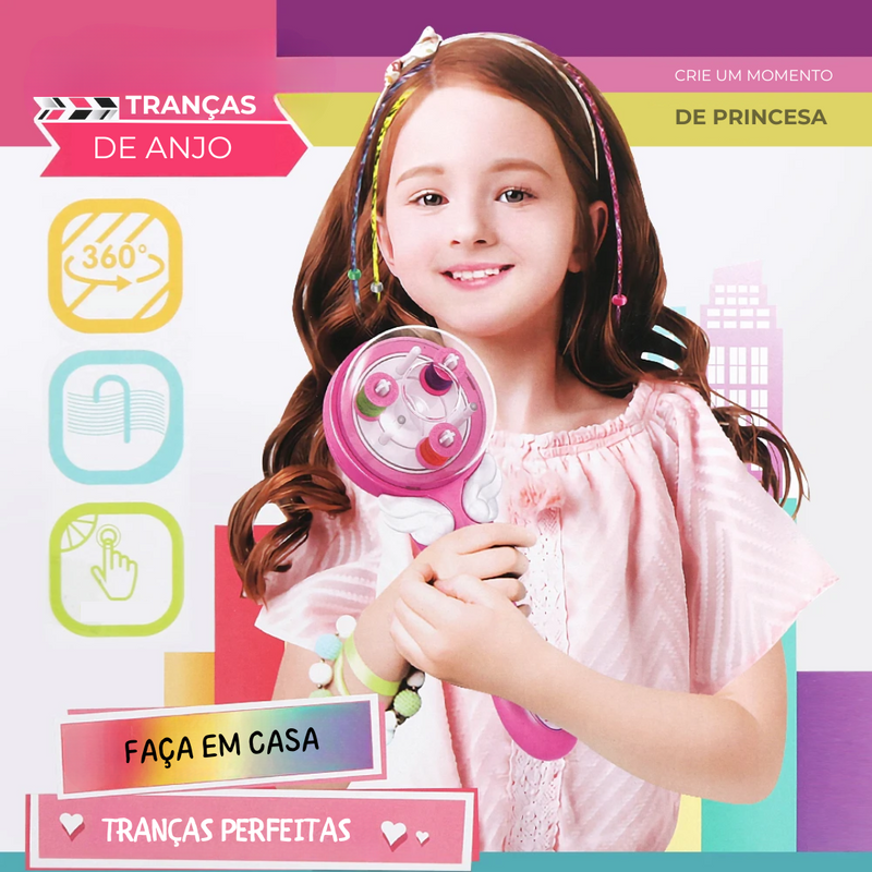 Tranças de Anjo - Trançadora Elétrica