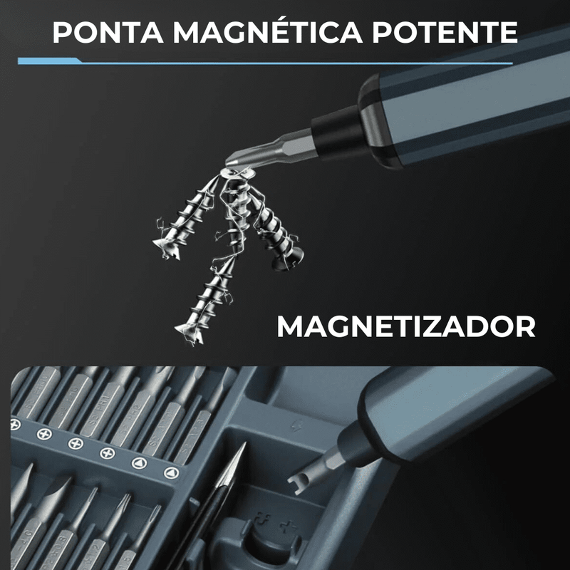 Parafusadeira 68 em 1 Microfix